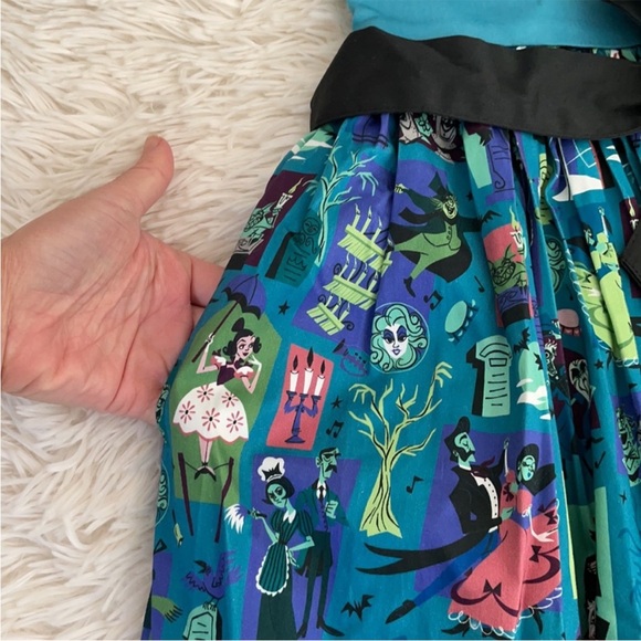 EUC Disney Parks Haunted Mansion Dress - Picture 7 of 9